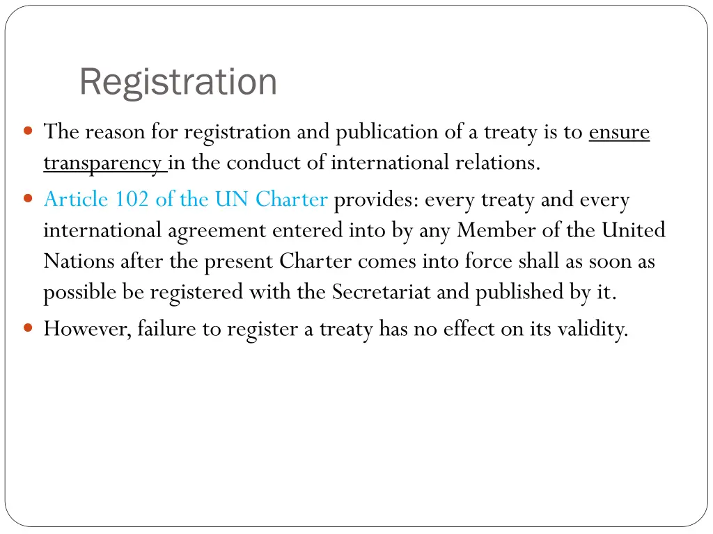 registration