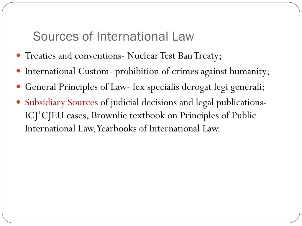 sources of international law