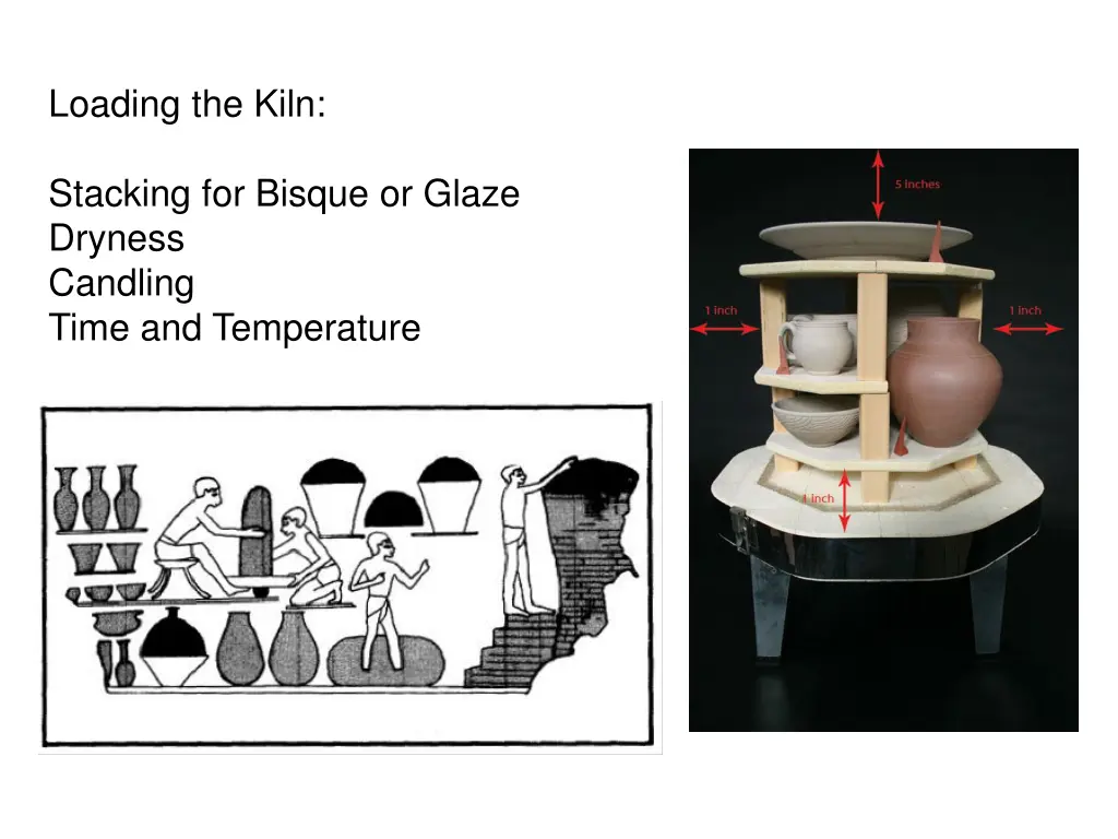 loading the kiln