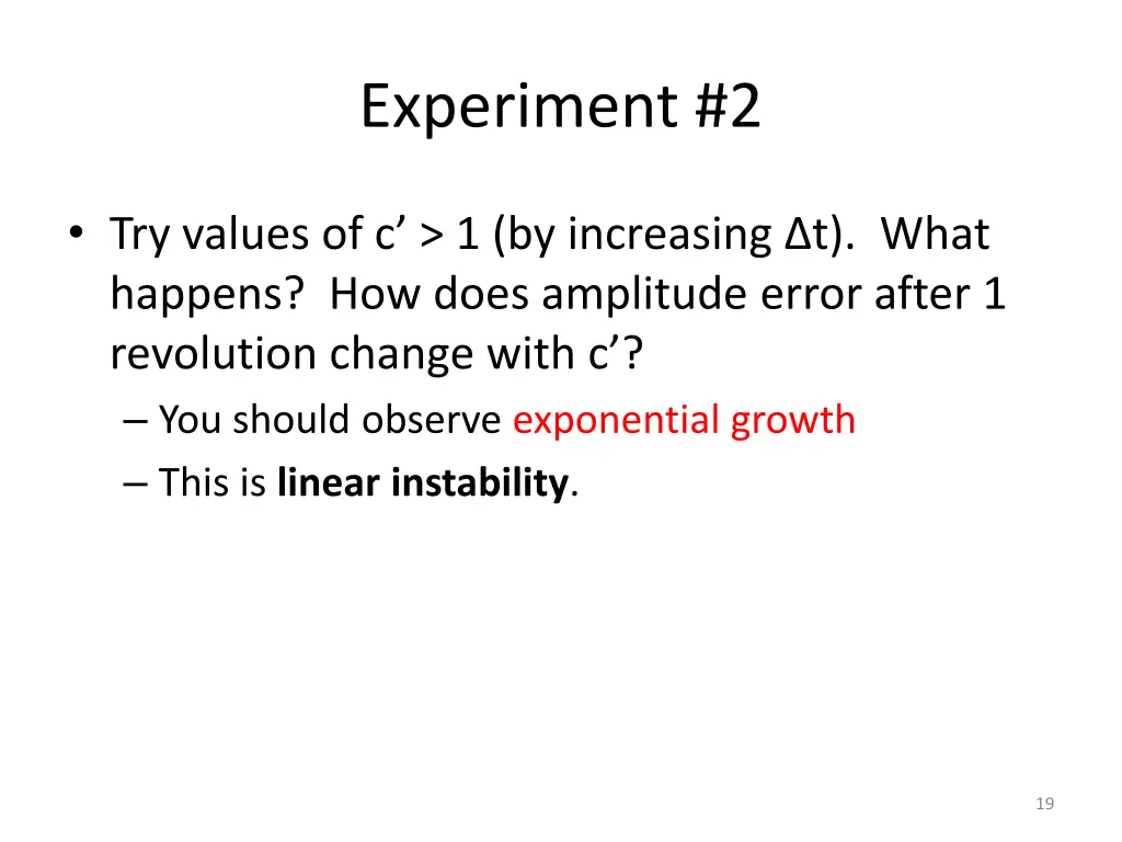 experiment 2