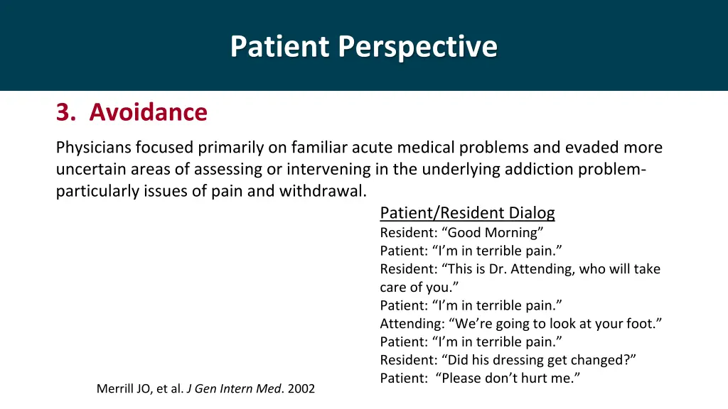 patient perspective 1