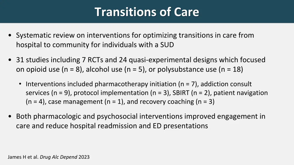 transitions of care