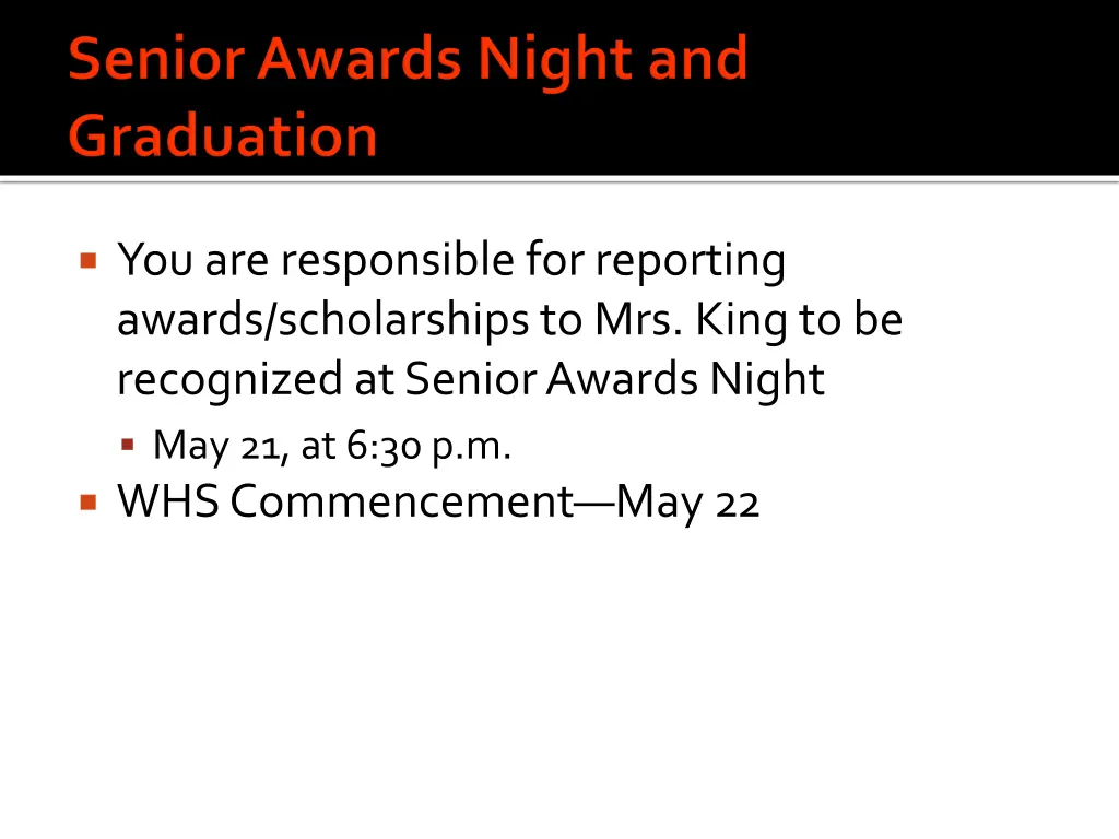 you are responsible for reporting awards