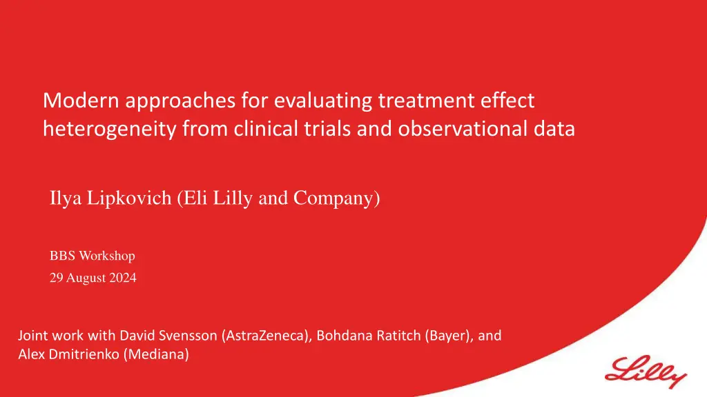 modern approaches for evaluating treatment effect