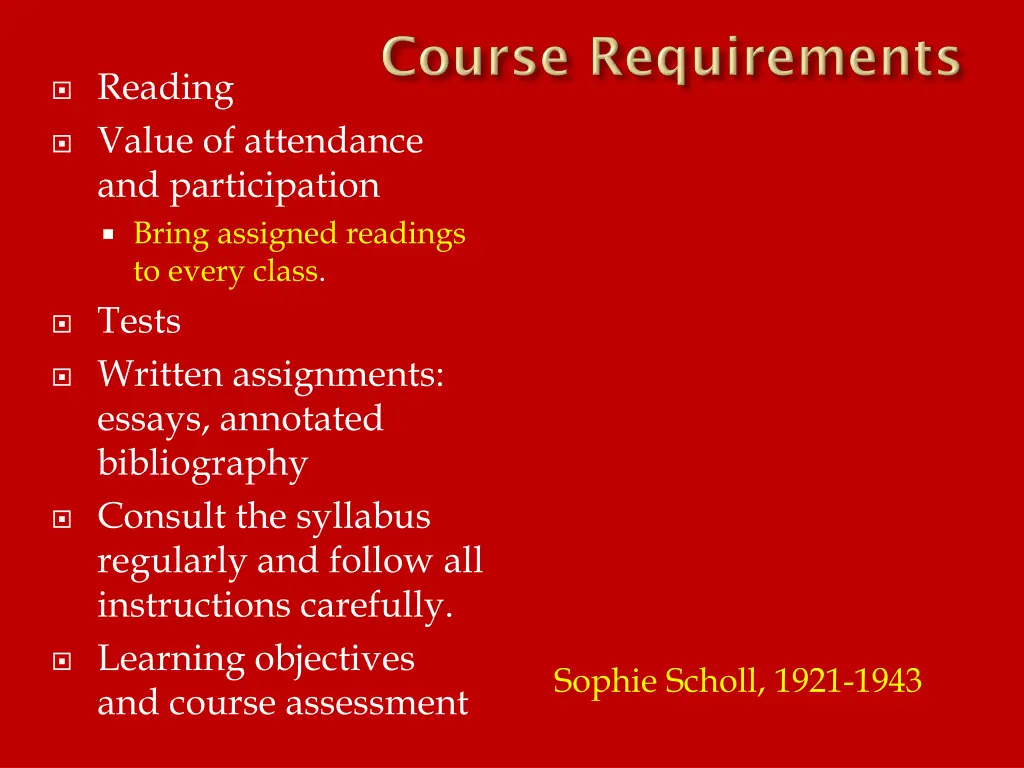 reading value of attendance and participation