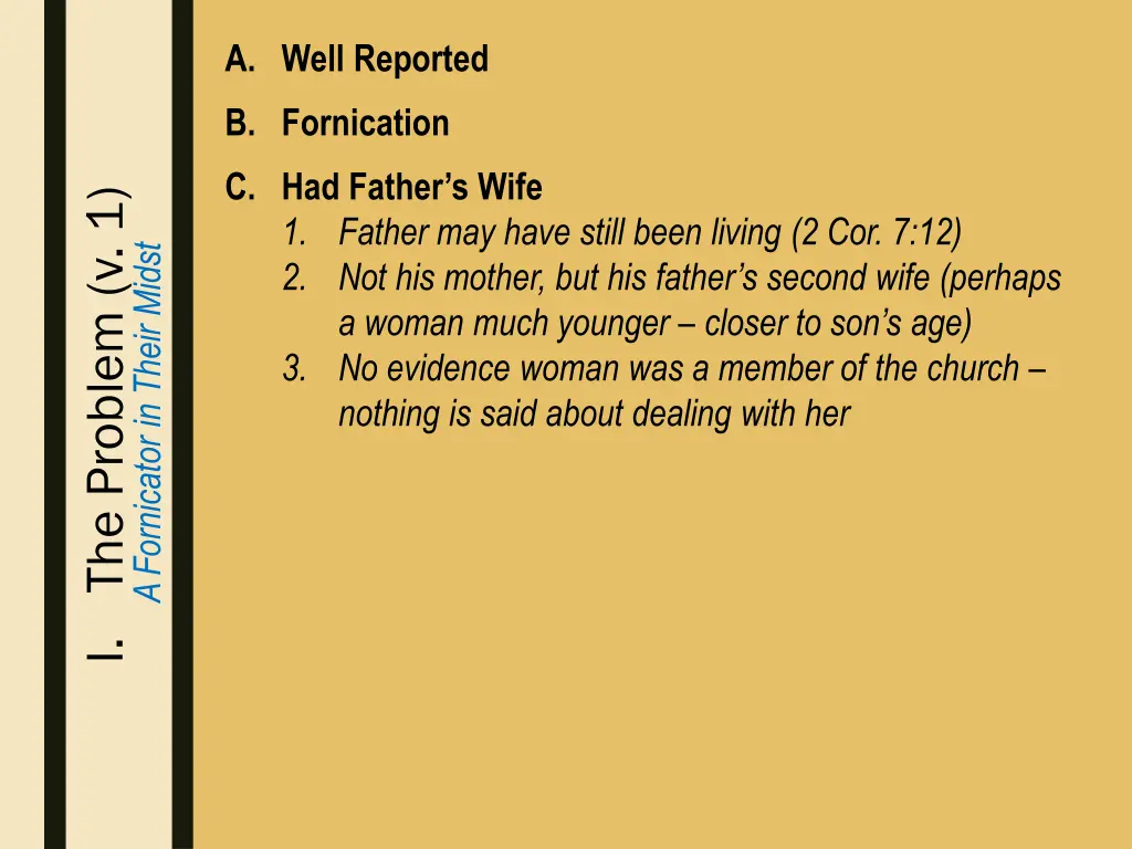 a well reported 1