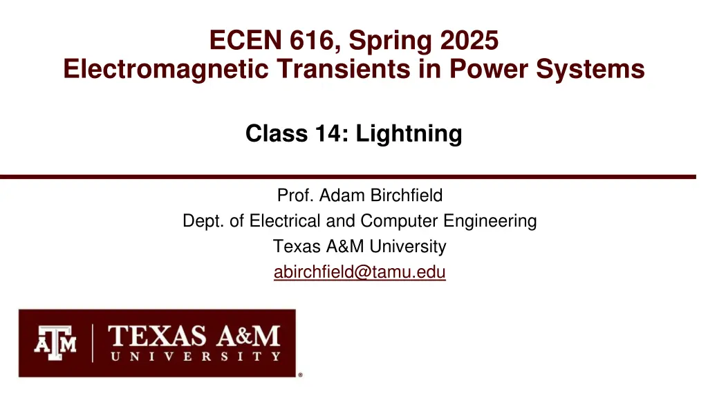 ecen 616 spring 2025