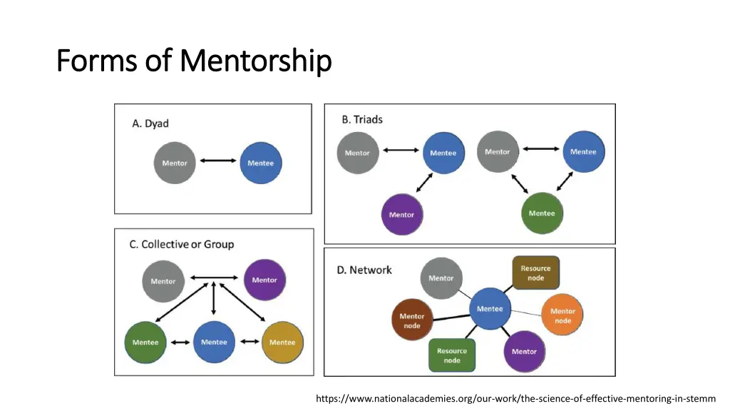 forms of mentorship forms of mentorship