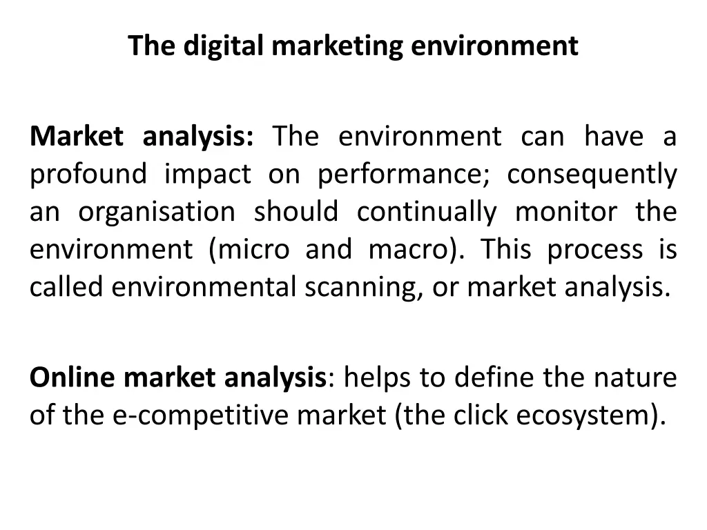 the digital marketing environment 1