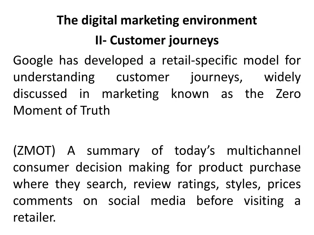 the digital marketing environment ii customer 2