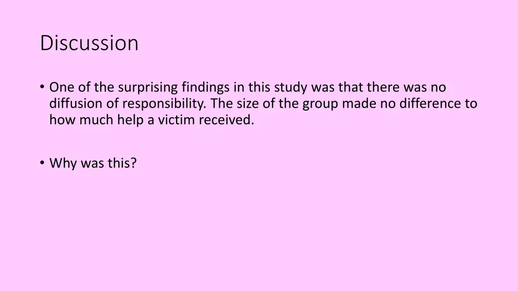 discussion