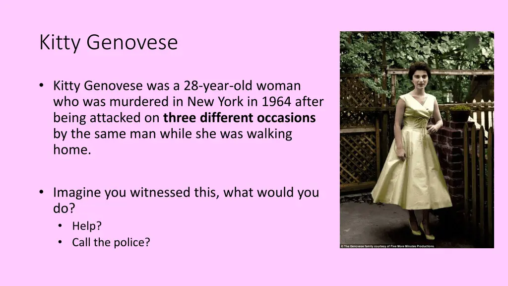 kitty genovese