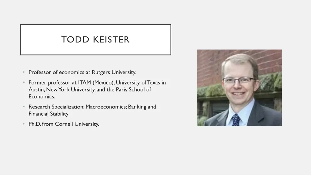 todd keister