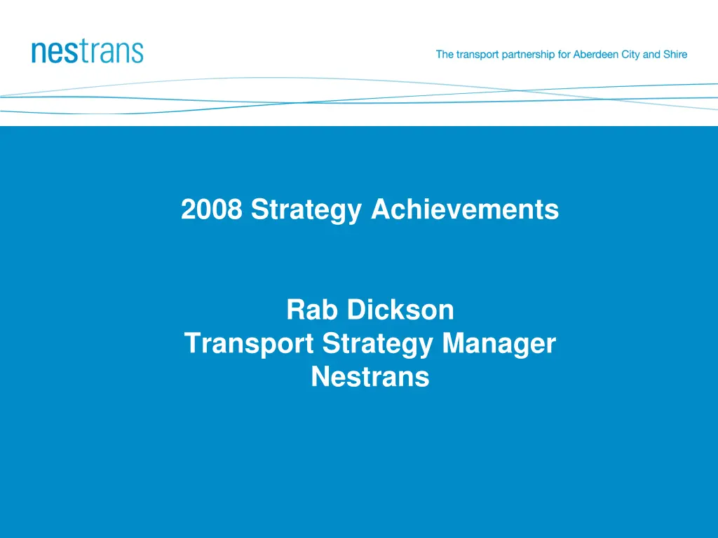 2008 strategy achievements