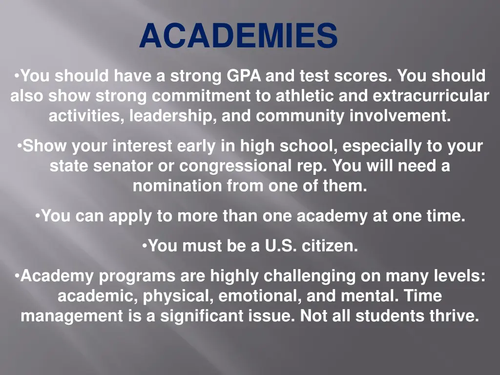academies 1