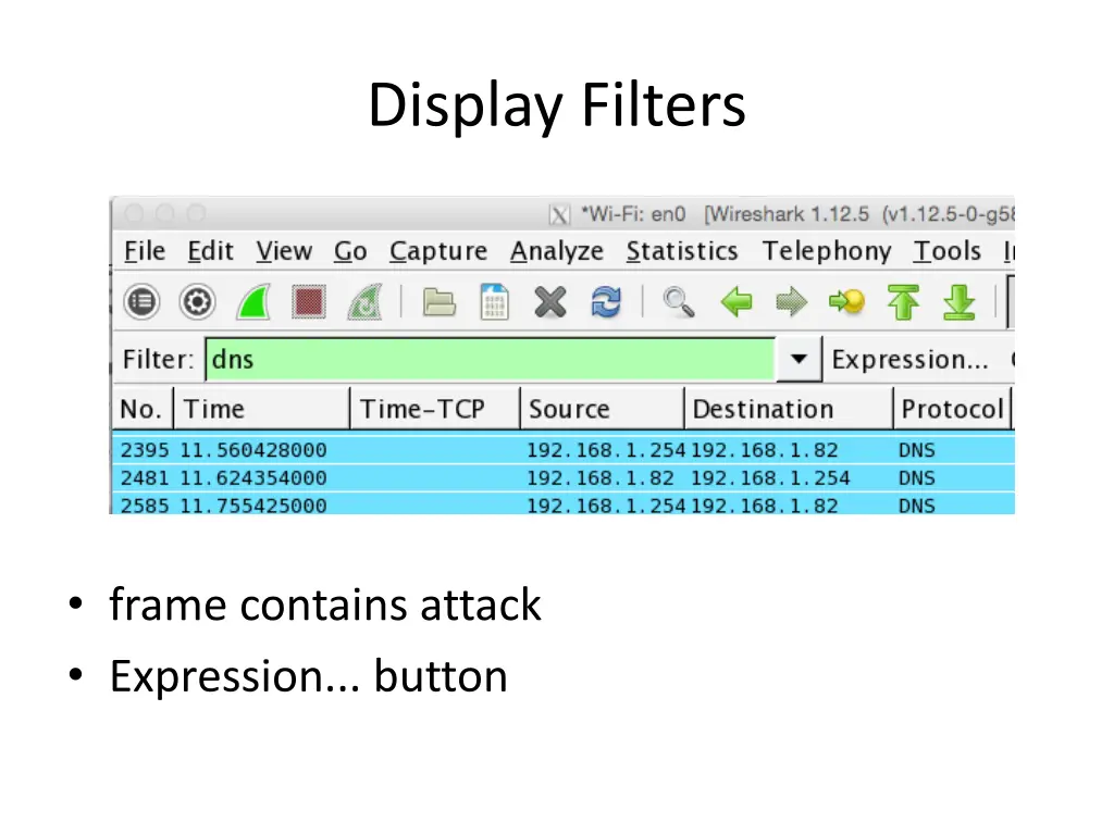 display filters