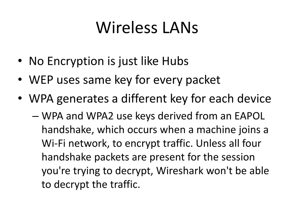 wireless lans