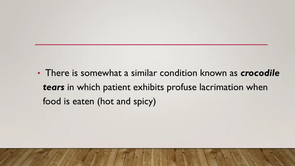there is somewhat a similar condition known