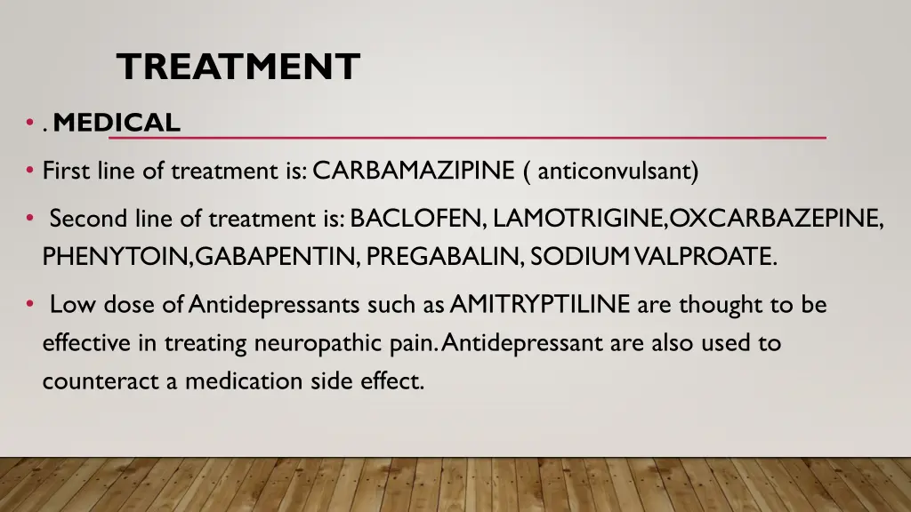 treatment