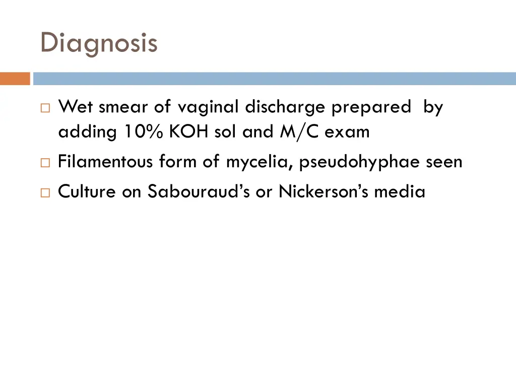 diagnosis