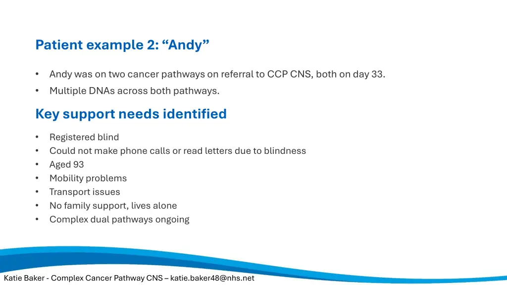 patient example 2 andy