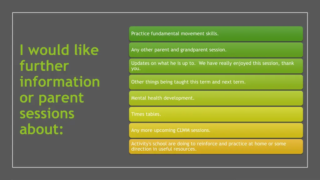 practice fundamental movement skills