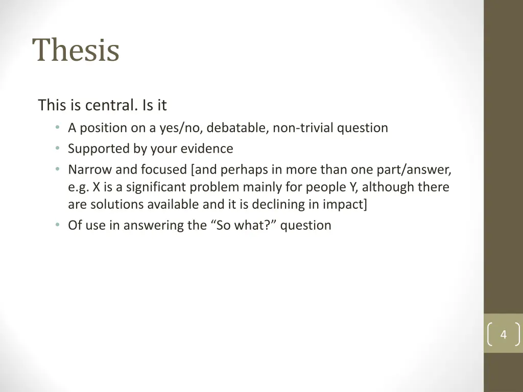 thesis