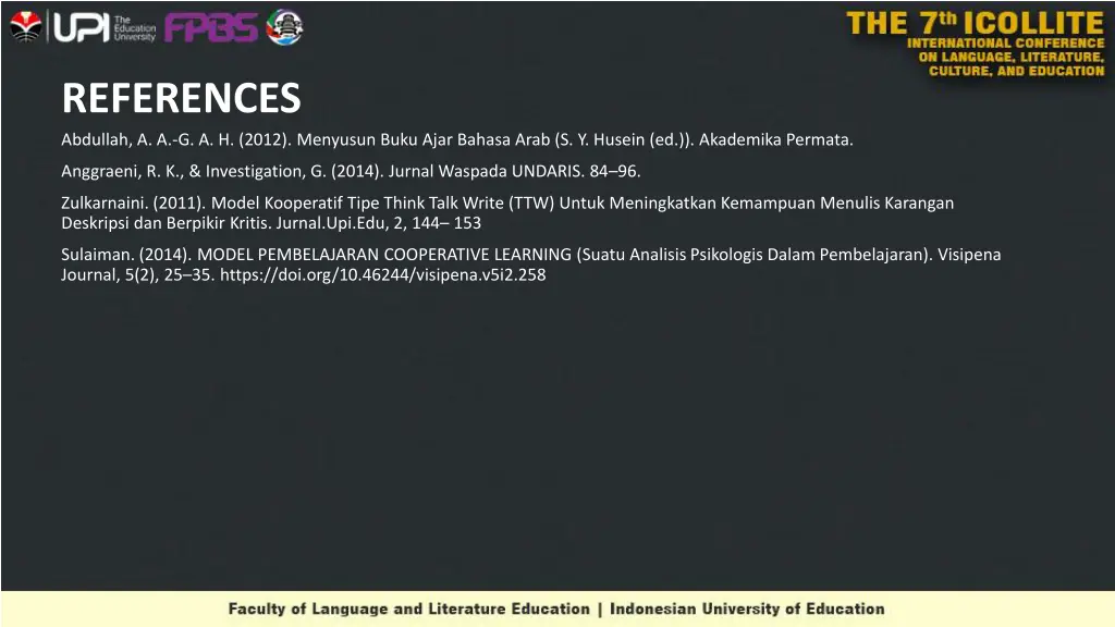 references abdullah a a g a h 2012 menyusun buku