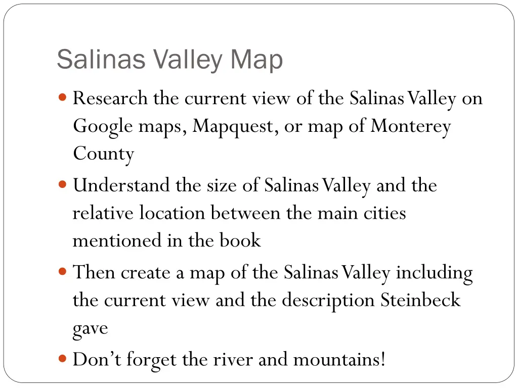 salinas valley map