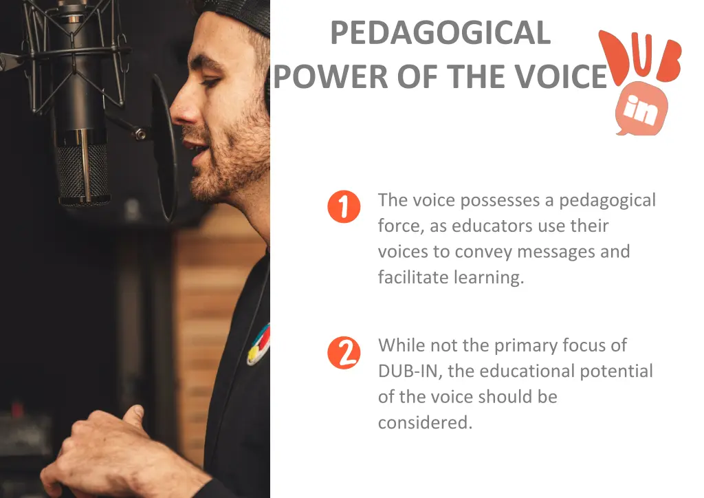 pedagogical power of the voice