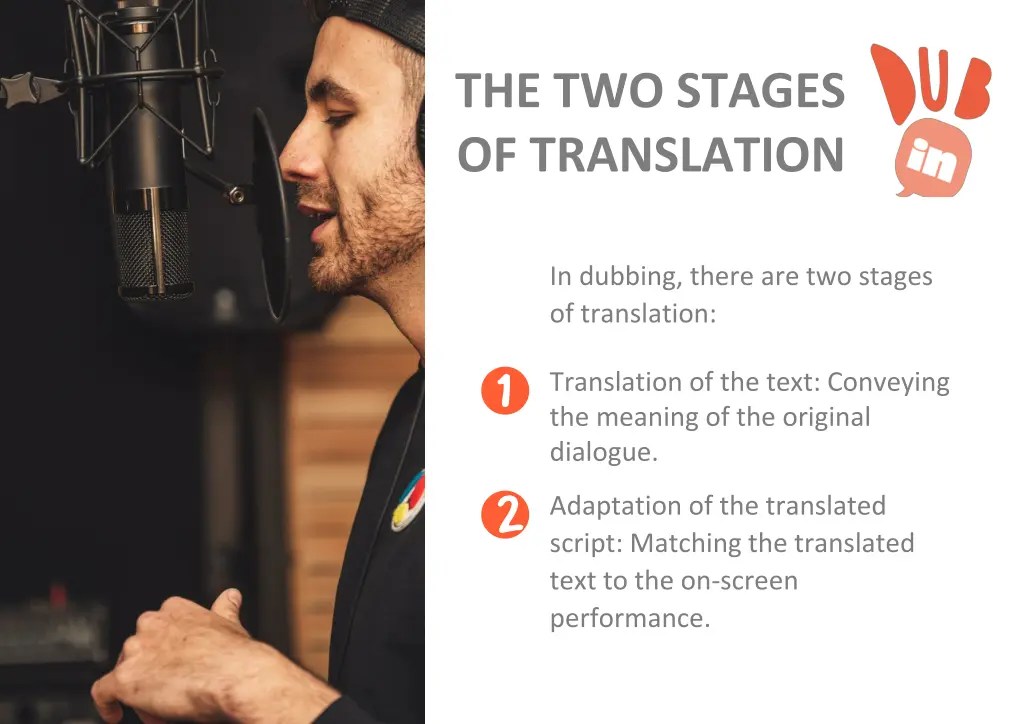 the two stages of translation