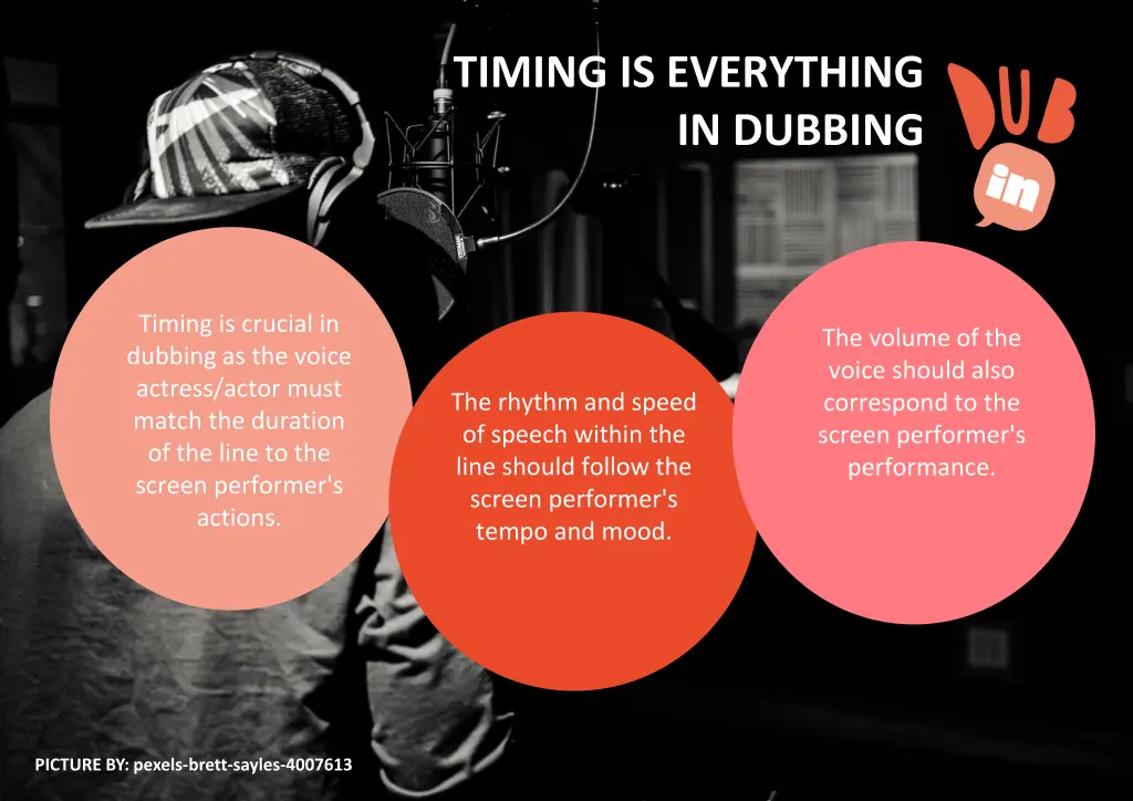 timing is everything in dubbing