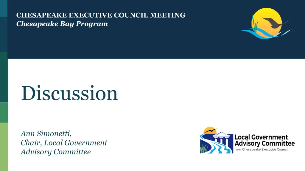 chesapeake executive council meeting chesapeake 1