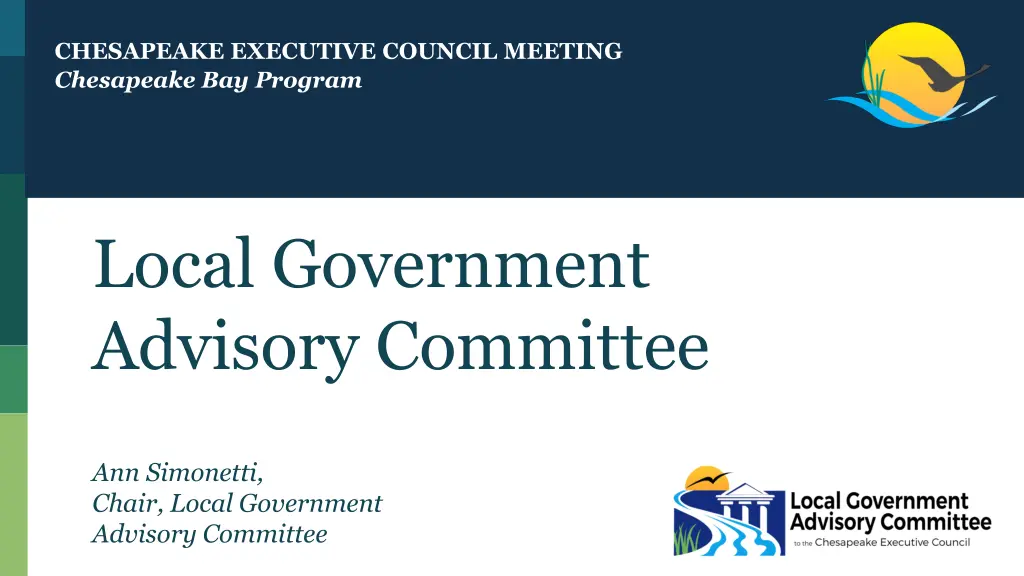 chesapeake executive council meeting chesapeake