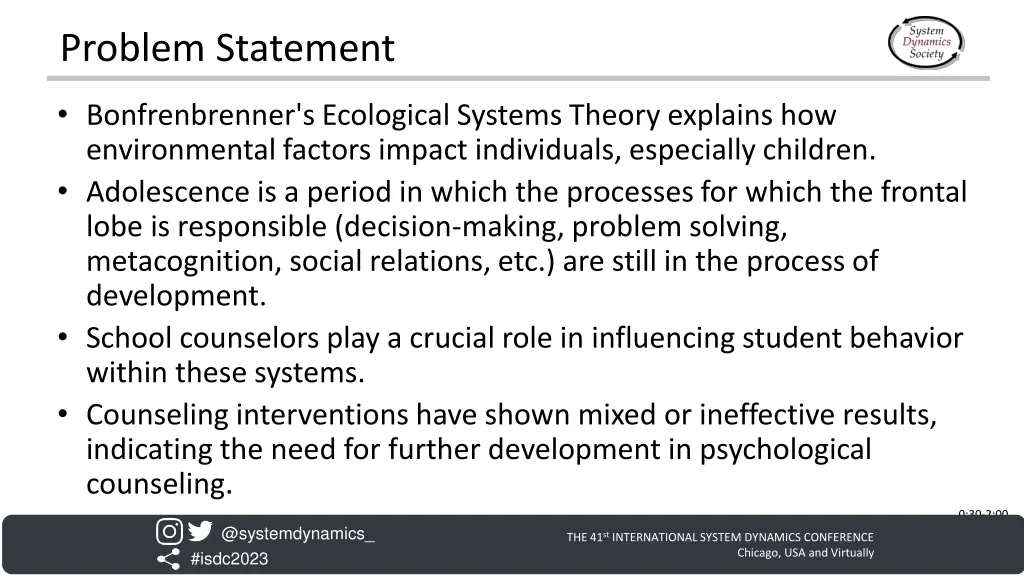 problem statement