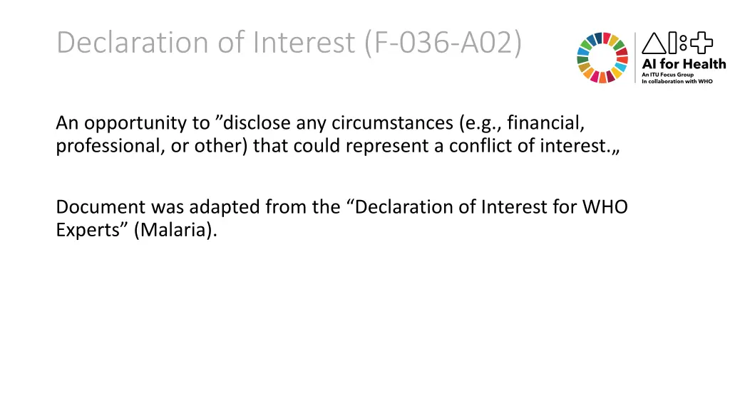 declaration of interest f 036 a02