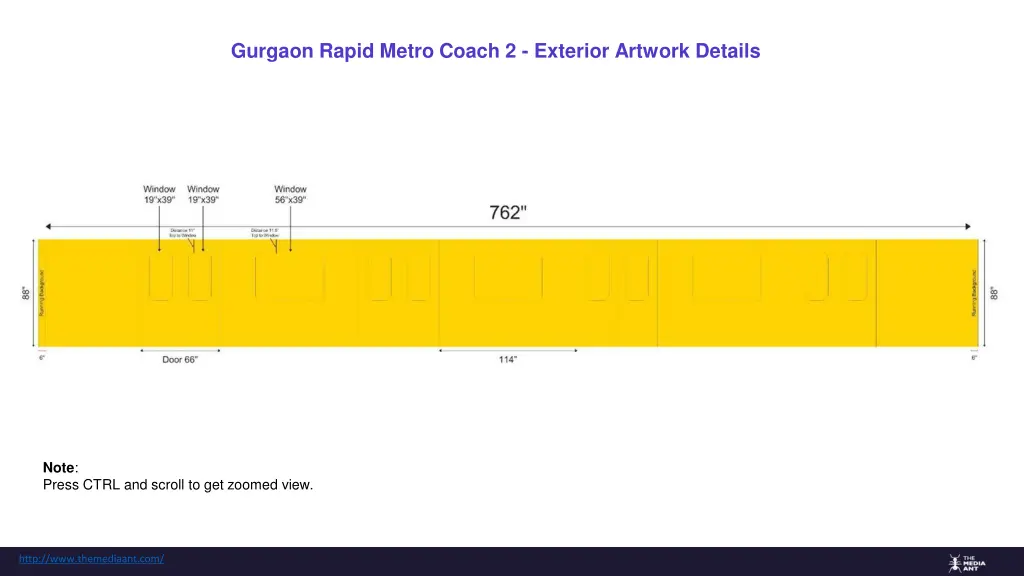 gurgaon rapid metro coach 2 exterior artwork