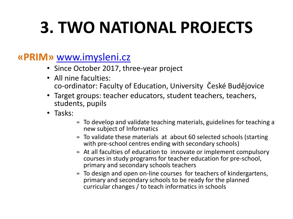 3 two national projects 1
