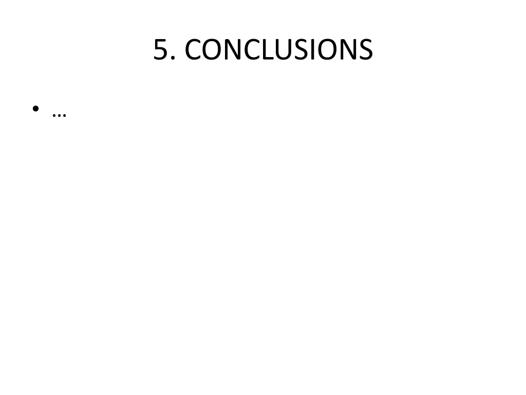5 conclusions
