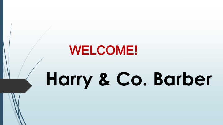 welcome welcome harry co barber