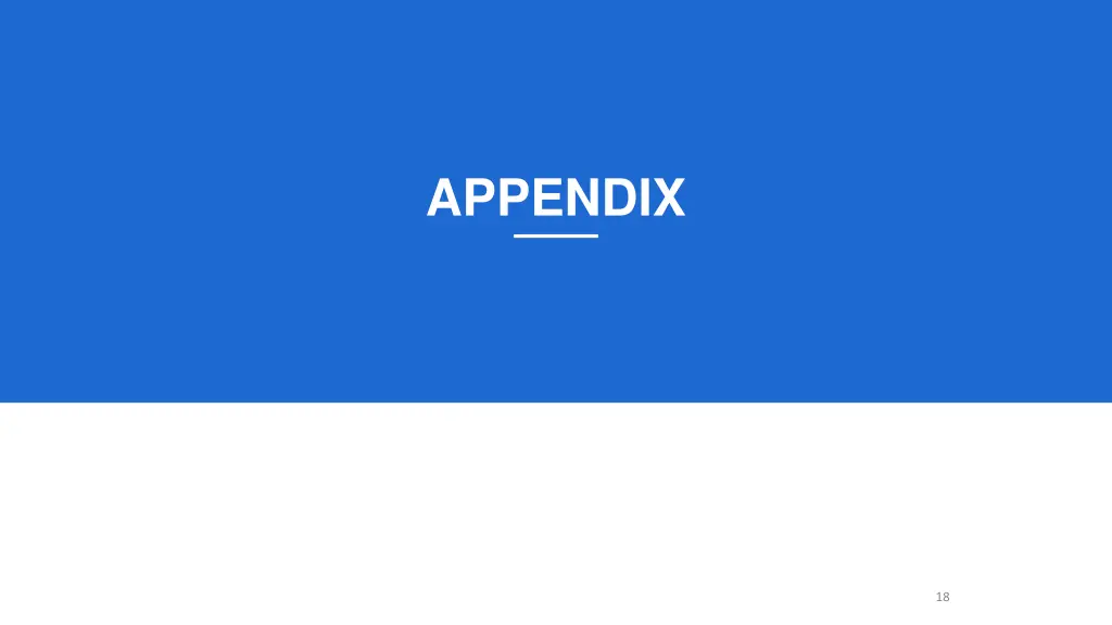 appendix