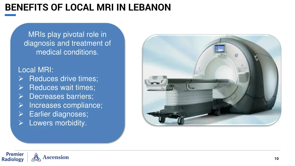 benefits of local mri in lebanon