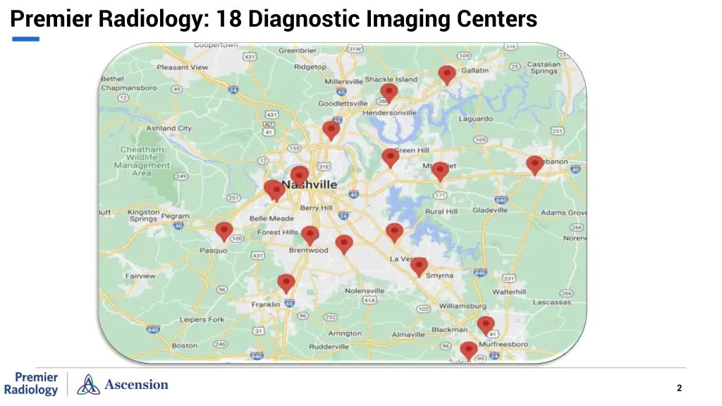 premier radiology 18 diagnostic imaging centers