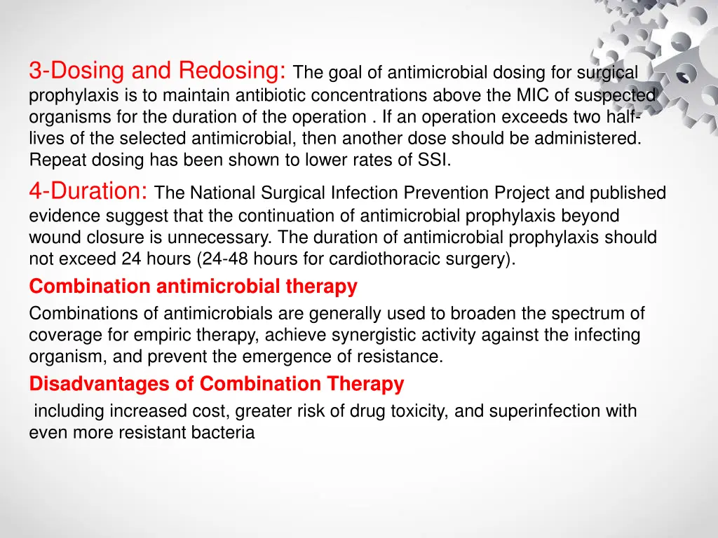 3 dosing and redosing the goal of antimicrobial