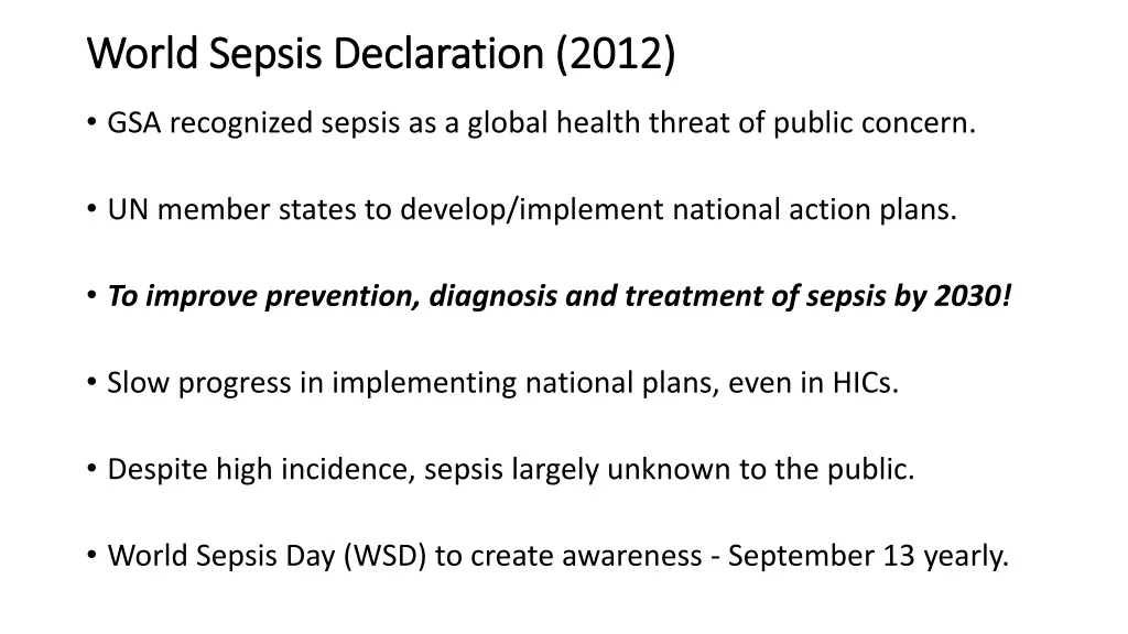 world sepsis declaration 2012 world sepsis 1