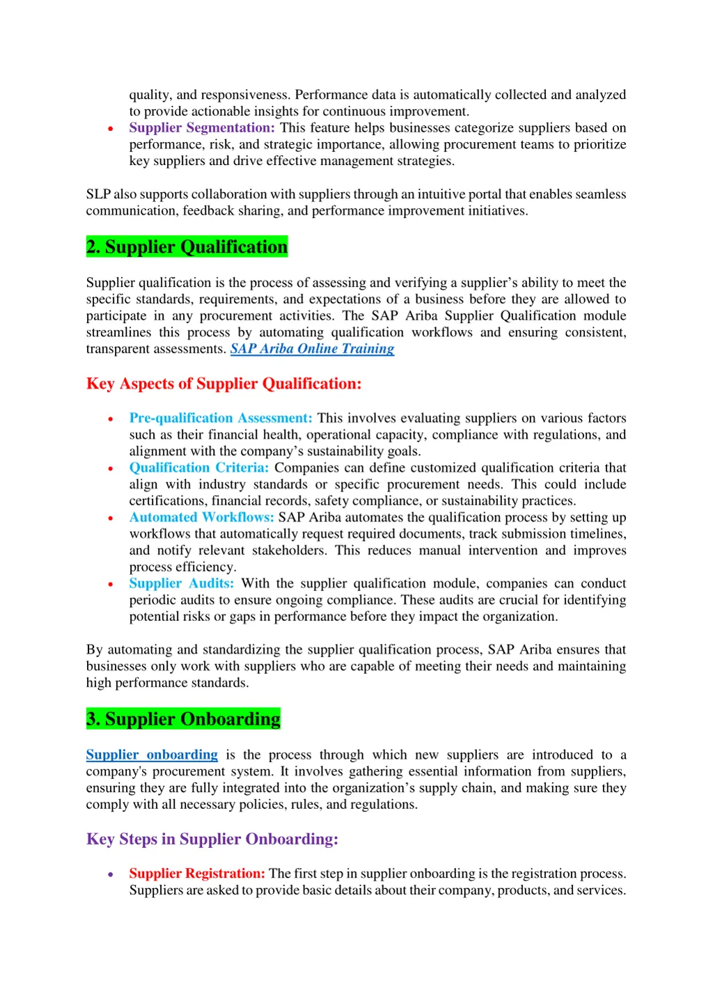 quality and responsiveness performance data