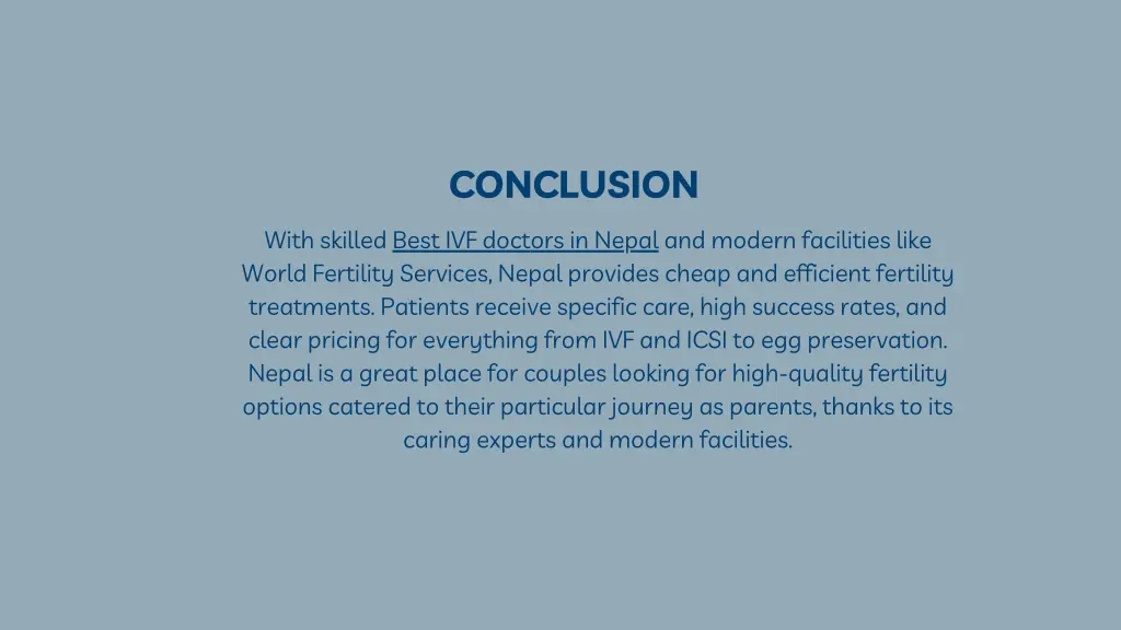 conclusion