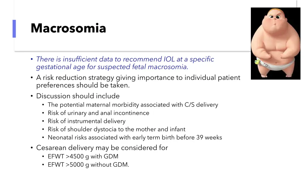 macrosomia