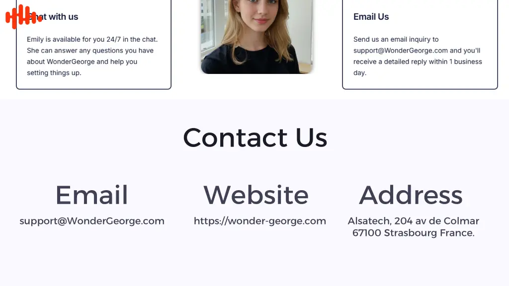 contact us