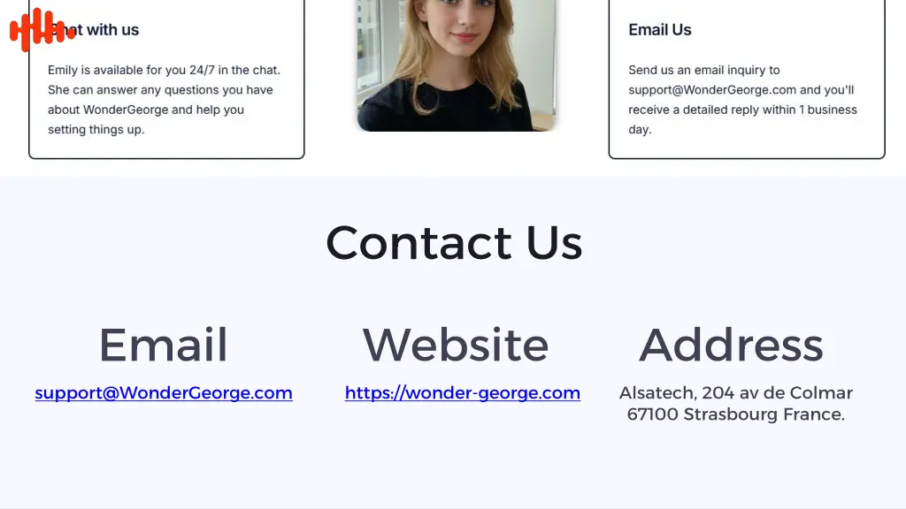 contact us